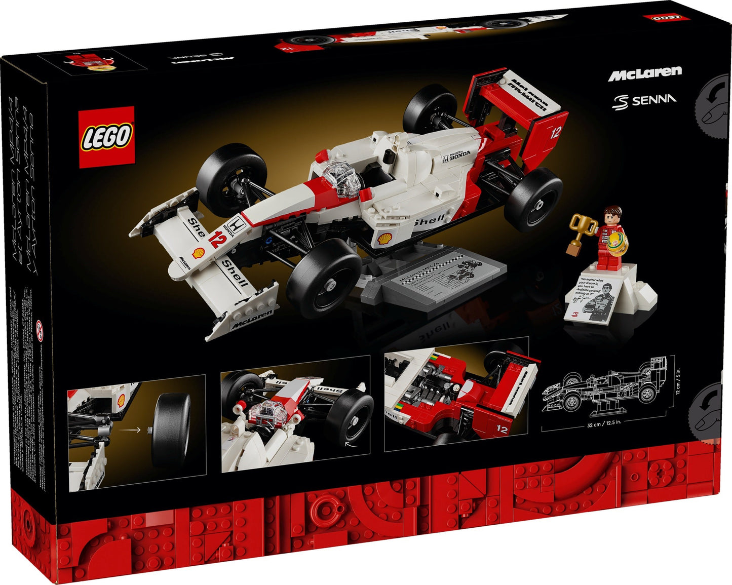 LEGO McLaren MP4/4 & Ayrton Senna, 10330