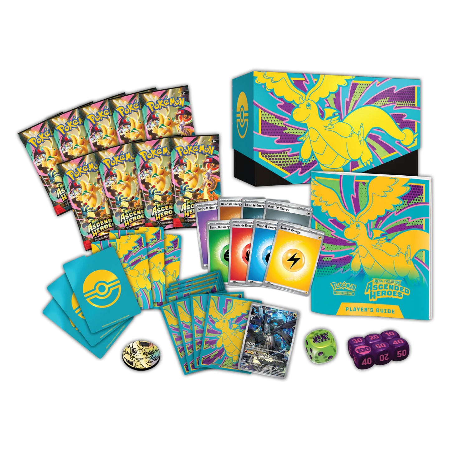 Pokemon Mega Evolution, Ascended Heroes Elite Trainer Boxa