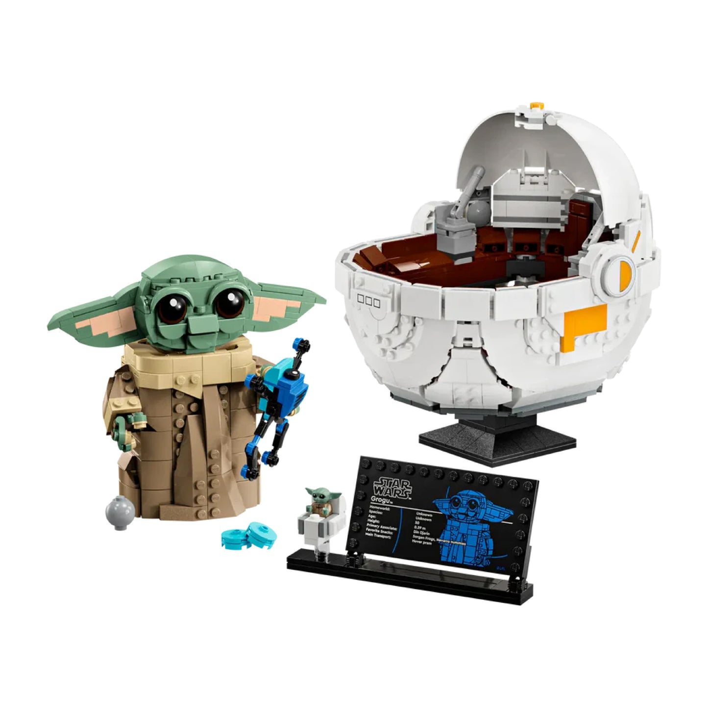 LEGO Grogu with Hover Pram, 75403