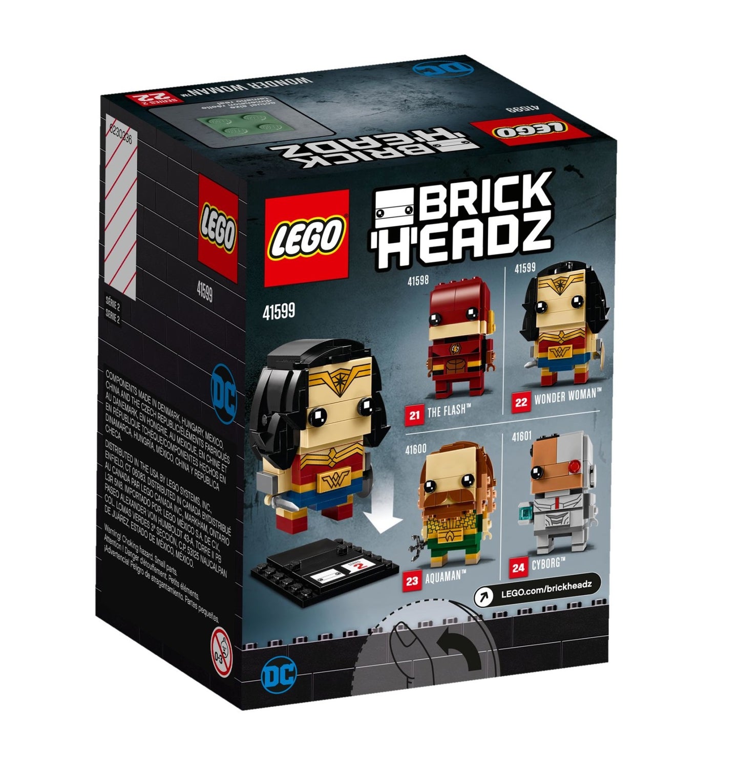 LEGO BrickHeadz, Wonder Woman, 41599
