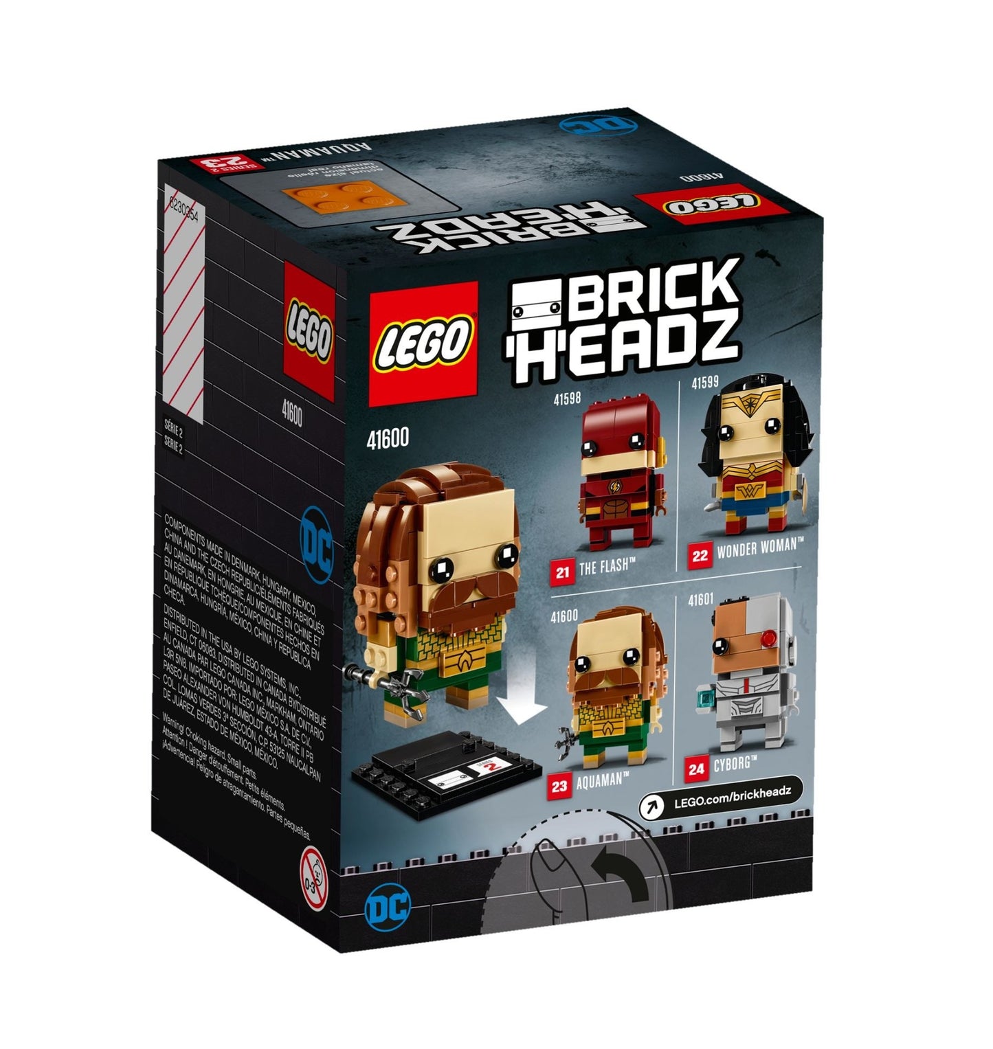 LEGO BrickHeadz, Aquaman, 41600