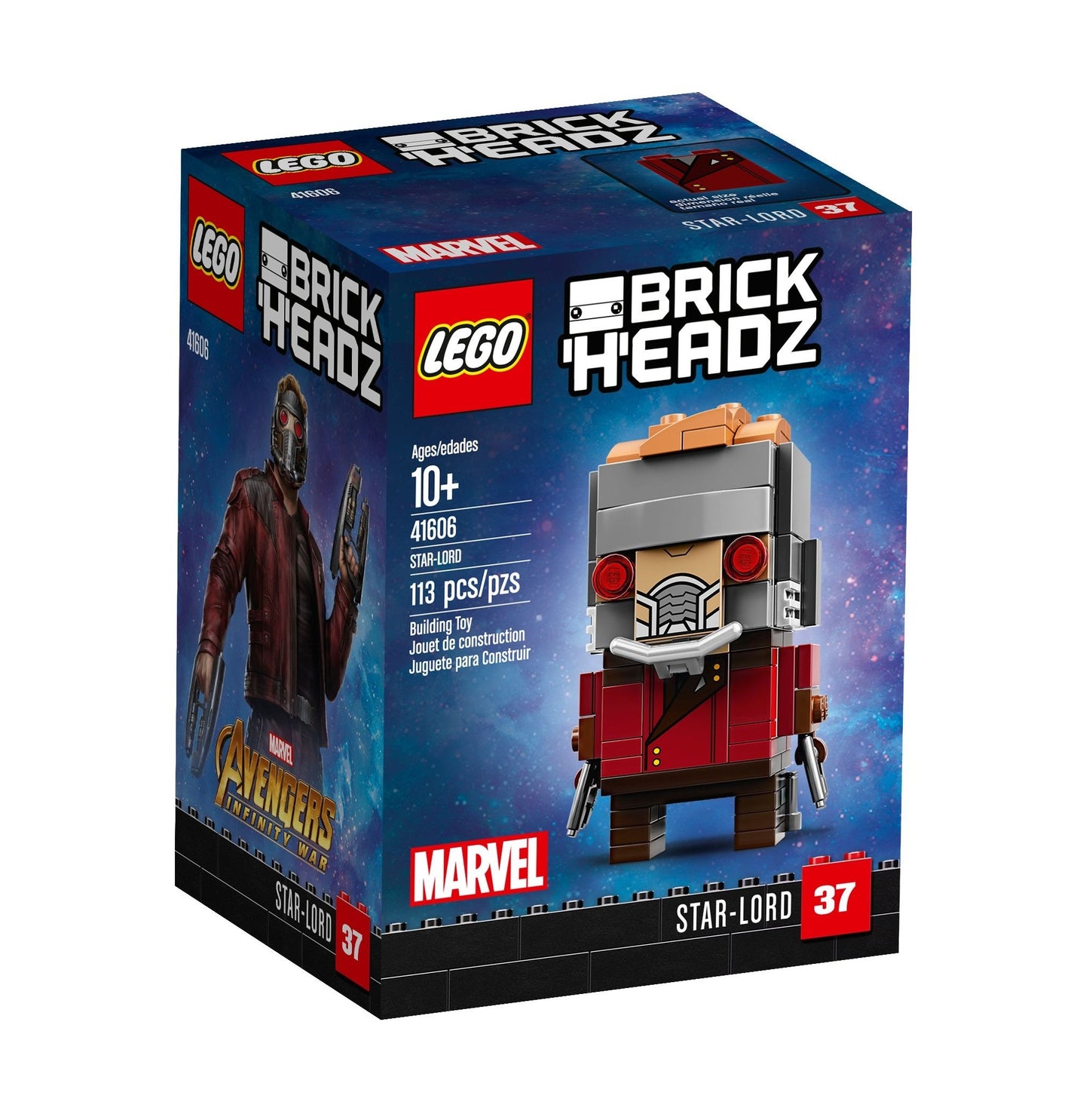 LEGO BrickHeadz, Star-Lord, 41606