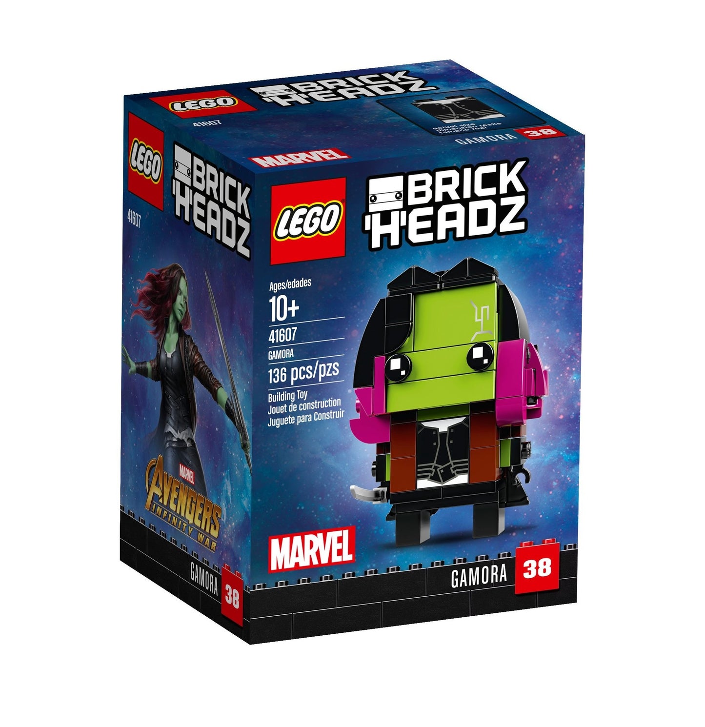 LEGO BrickHeadz, Gamora, 41607