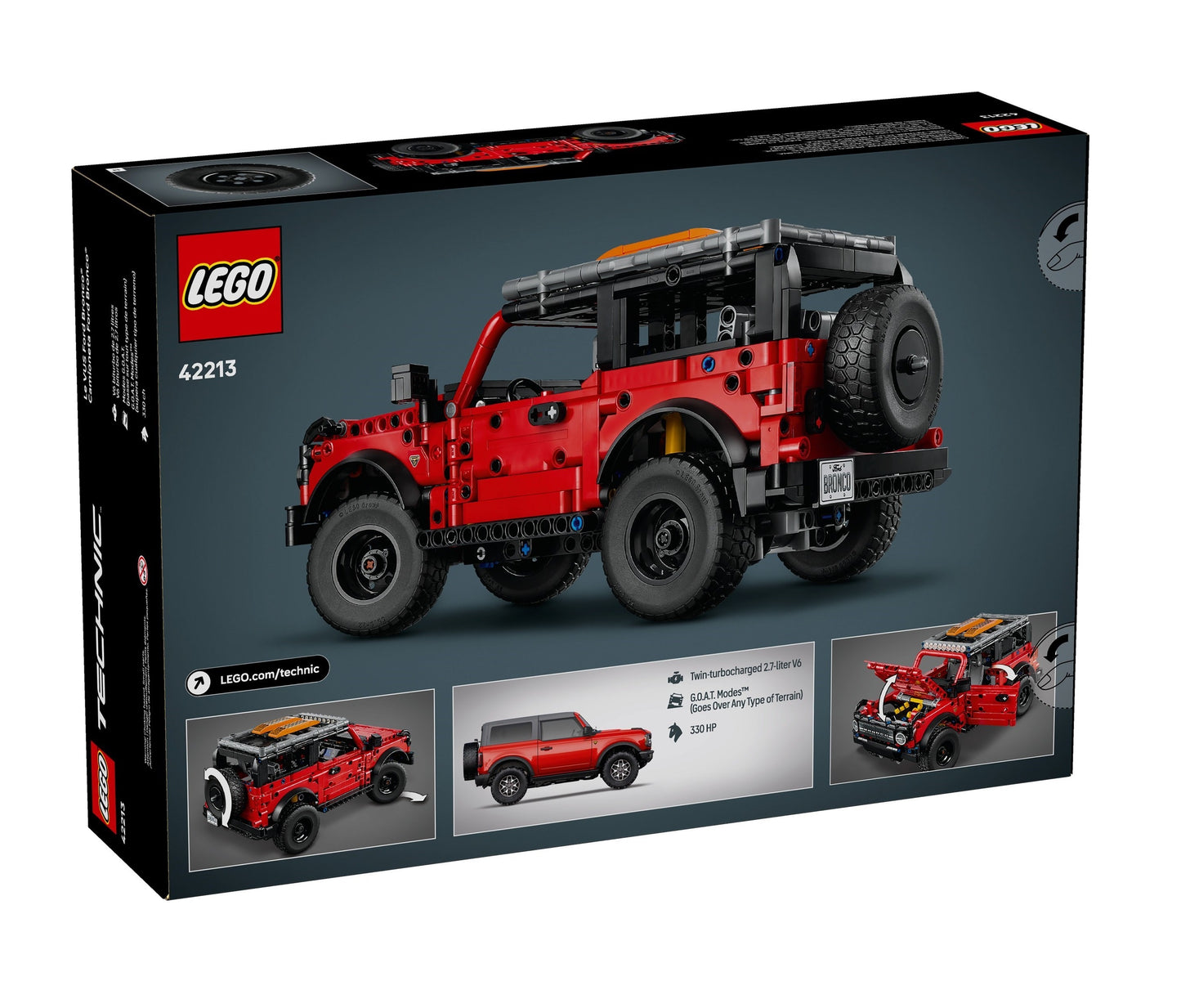 LEGO Ford Bronco SUV, 42213