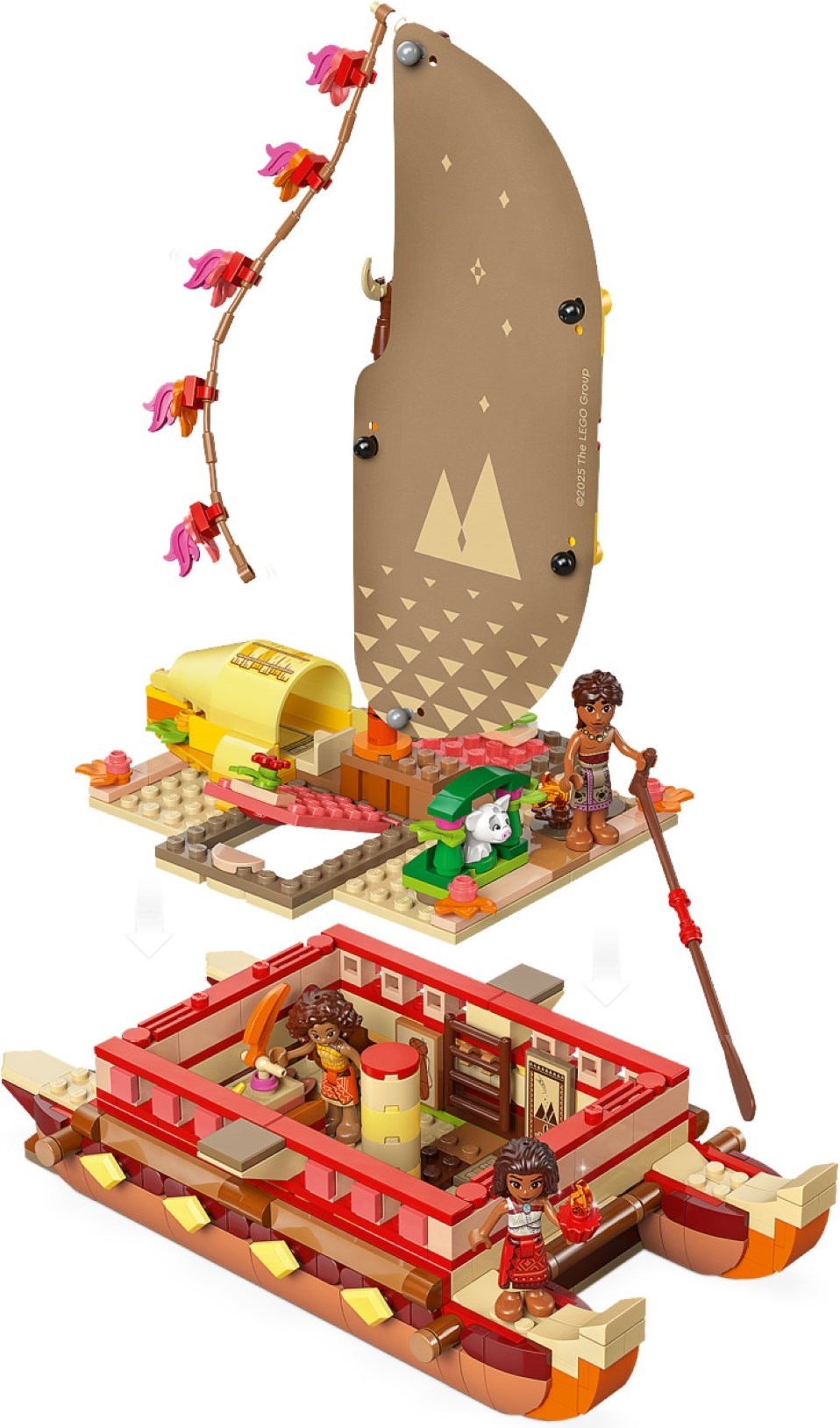 LEGO Moana's Adventure Canoe, 43270