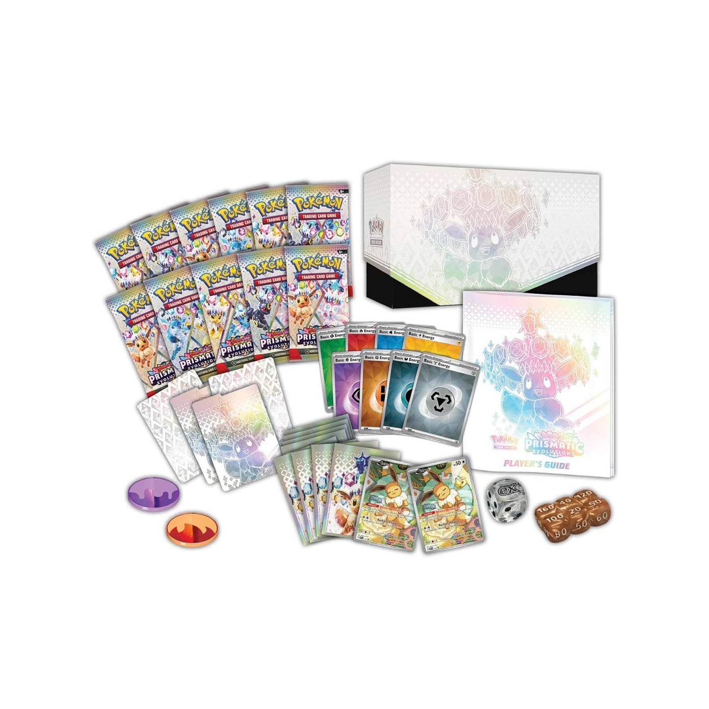 Pokemon Scarlet & Violet, Prismatic Evolutions Elite Trainer Box