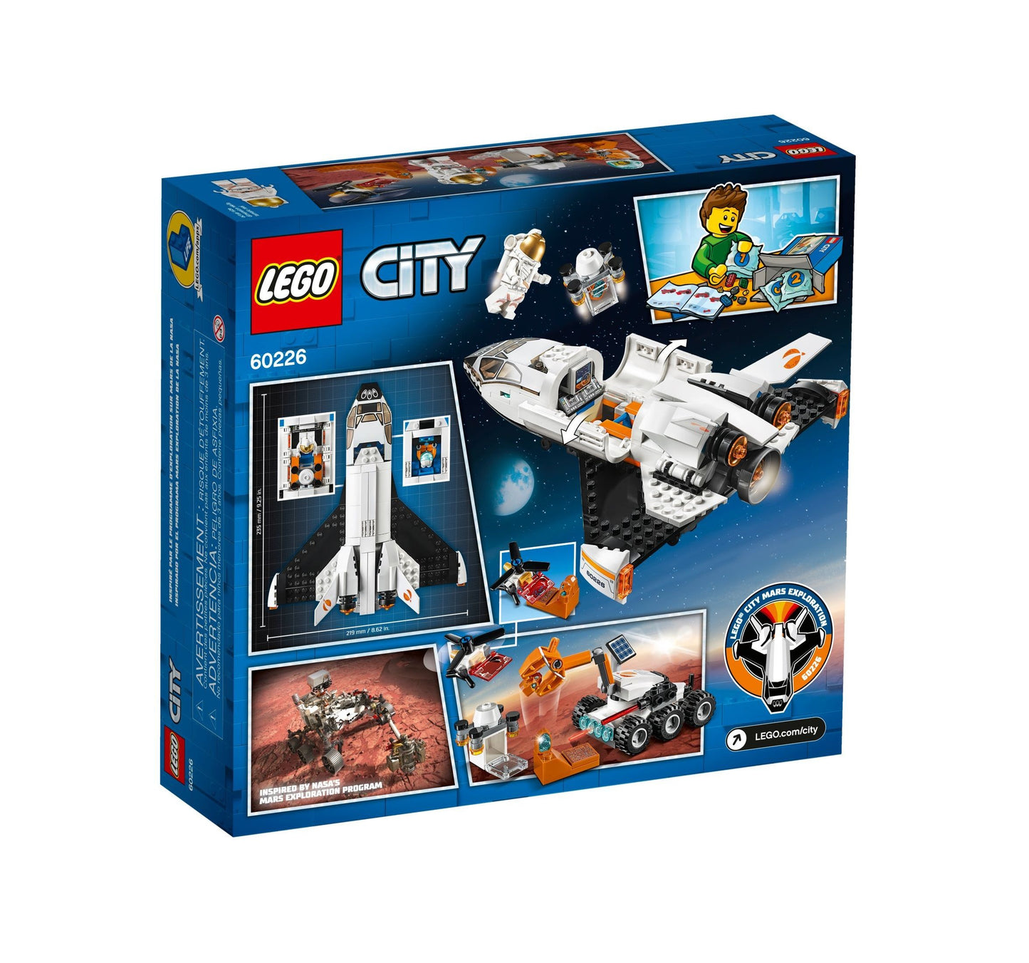 LEGO Mars Research Shuttle