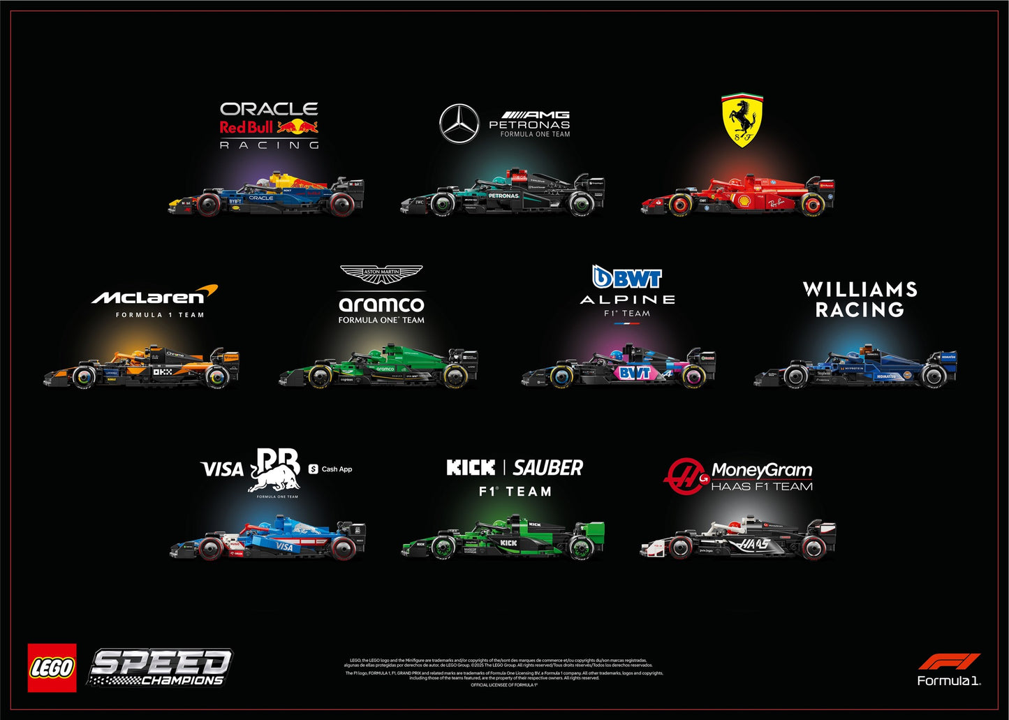 LEGO Ultimate Formula 1 Collector's Pack, 66802