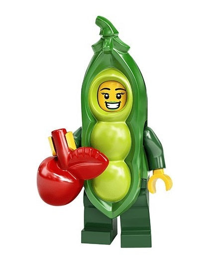 LEGO Series 20, Peapod Costume Girl, COL360