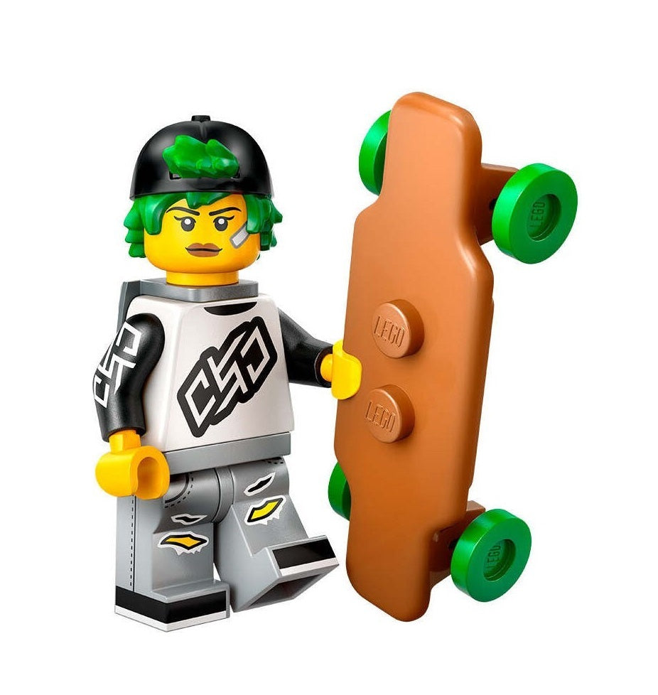 LEGO Series 27, Longboarder, COL455