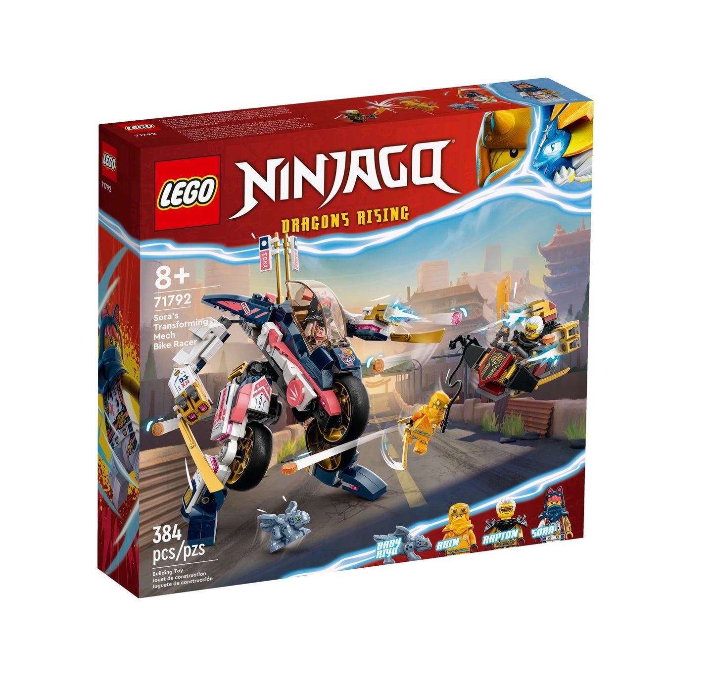 LEGO Sora's Transforming Mech Bike Racer, 71792