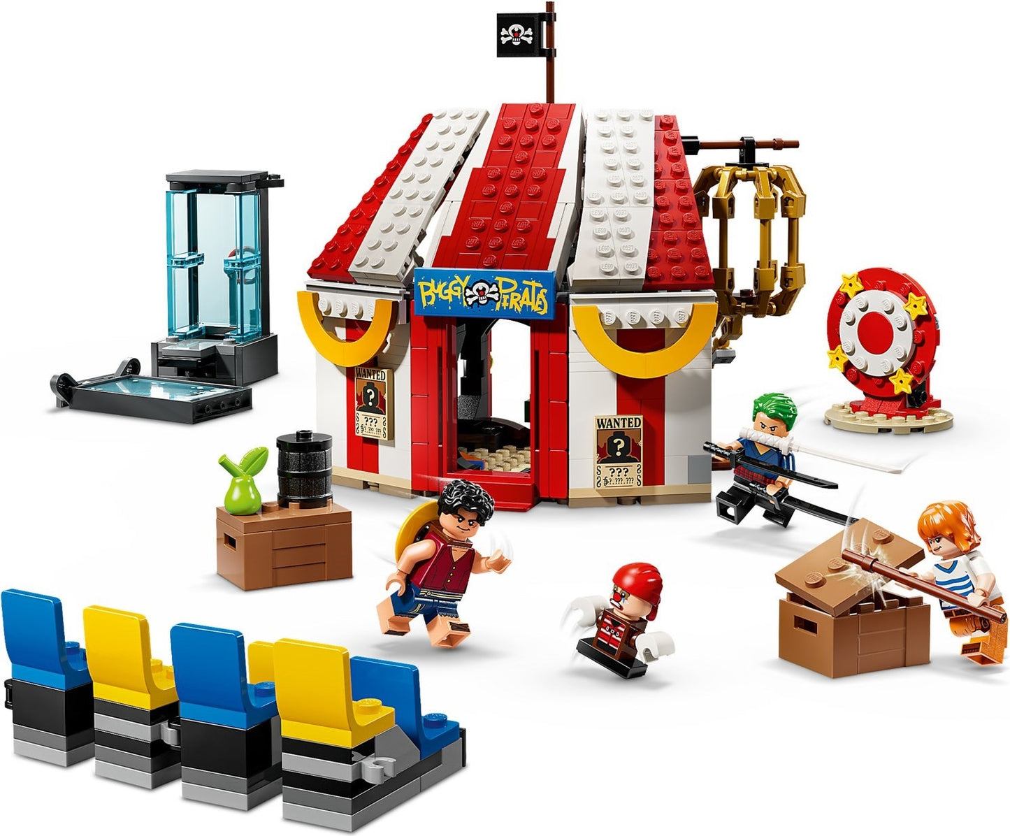LEGO Buggy The Clown's Circus Tent, 75637