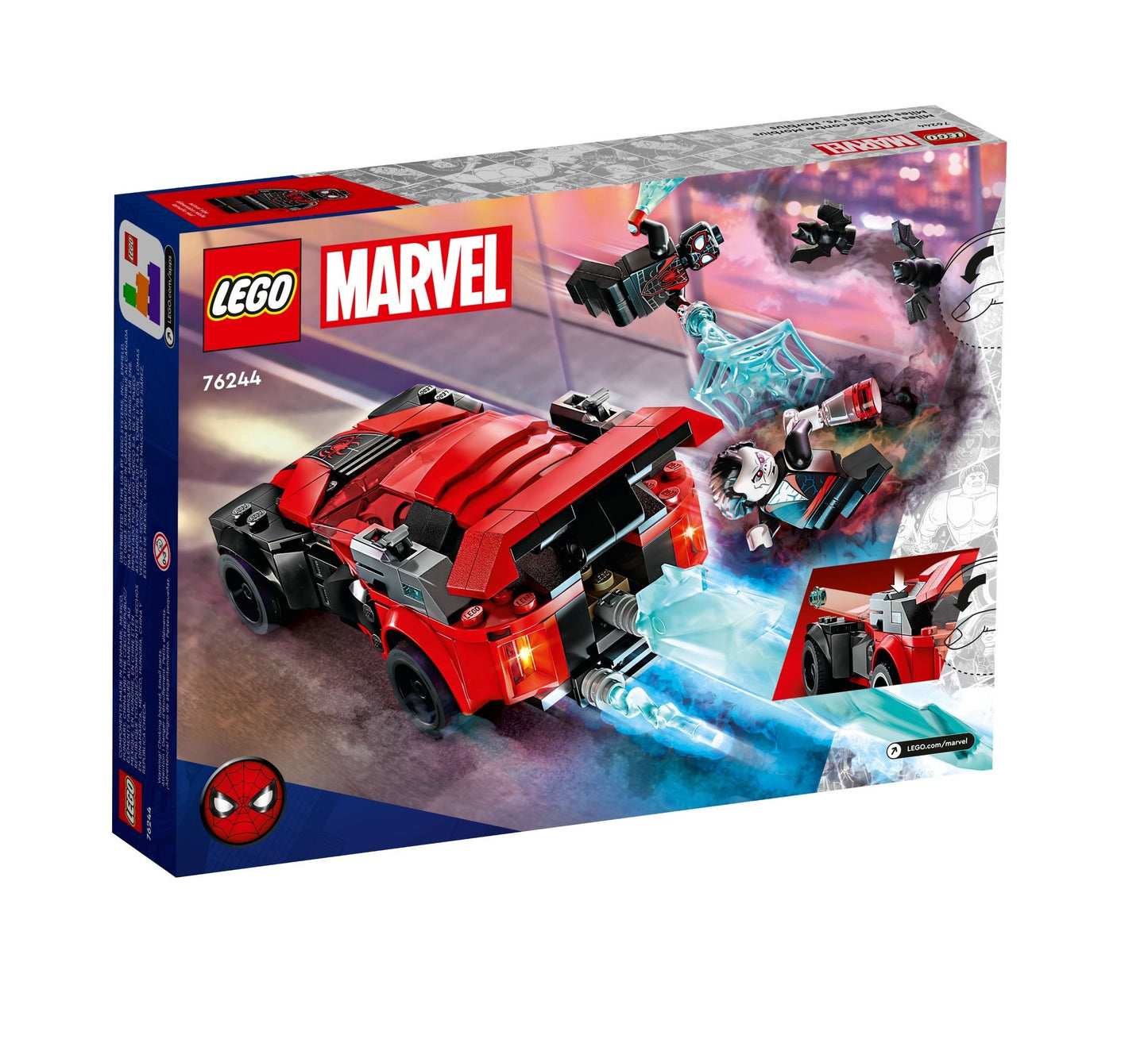 LEGO Miles Morales vs Morbius, 76244