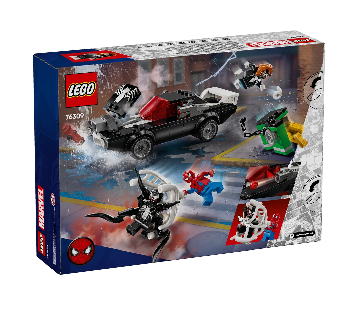 LEGO Spider-Man vs. Venom Muscle Car, 76309