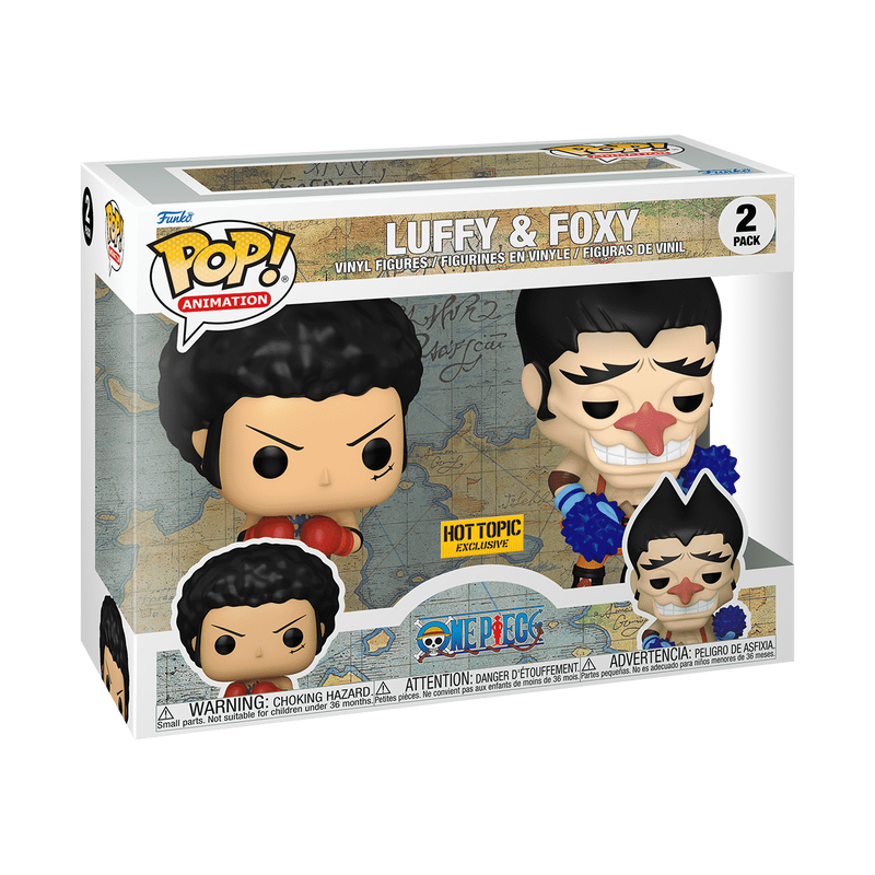 Funko POP! Luffy & Foxy, 2 Pk