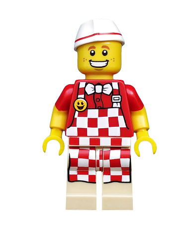 LEGO Series 17, Hot Dog Vendor, COL291