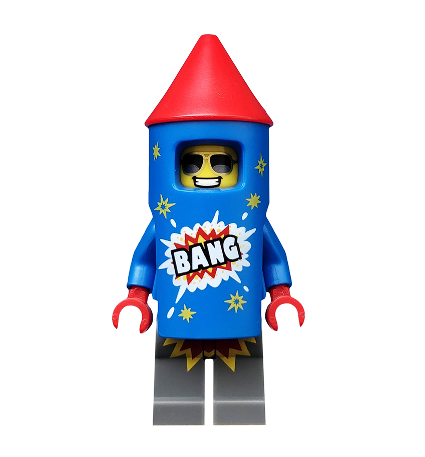 LEGO Series 18, Firework Guy, COL316