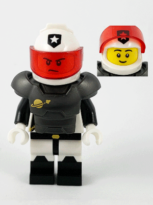 LEGO Series 21, Space Police Guy, COL383