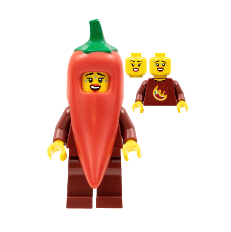 LEGO Series 22, Chili Costume Fan, COL387