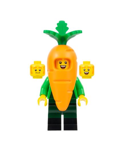 LEGO Series 24, Carrot Mascot, COL415