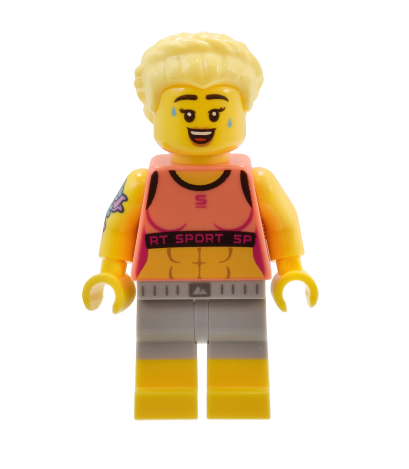 LEGO Series 25, Fitness Instructor, COL430