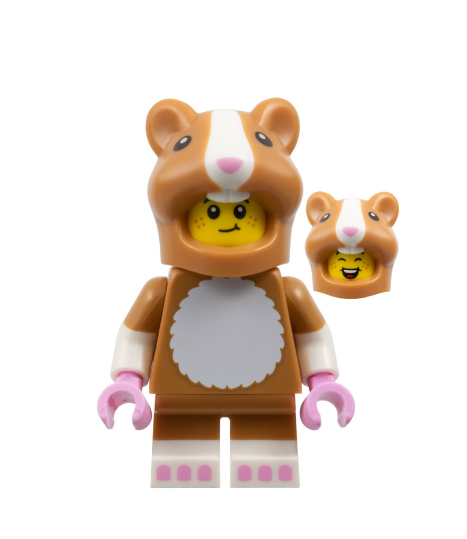 LEGO Series 27, Hamster Costume Fan, COL449