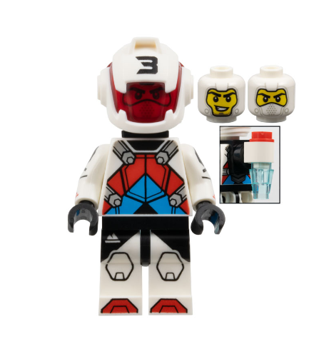 LEGO Series 27, Jetpack Racer, COL451