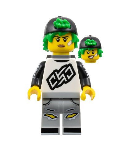 LEGO Series 27, Longboarder, COL455