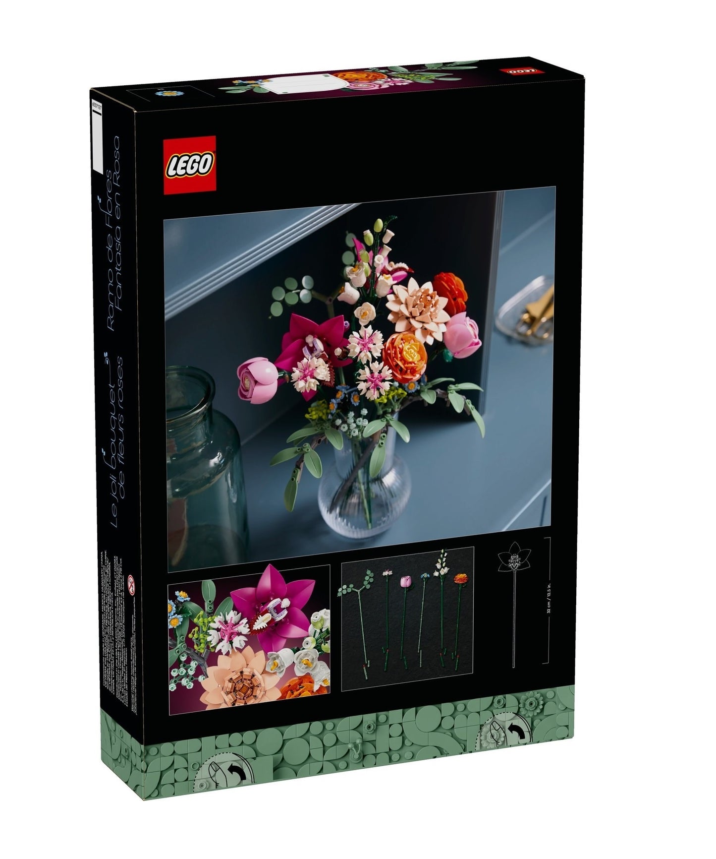 LEGO Pretty Pink Flower Bouquet, 10342