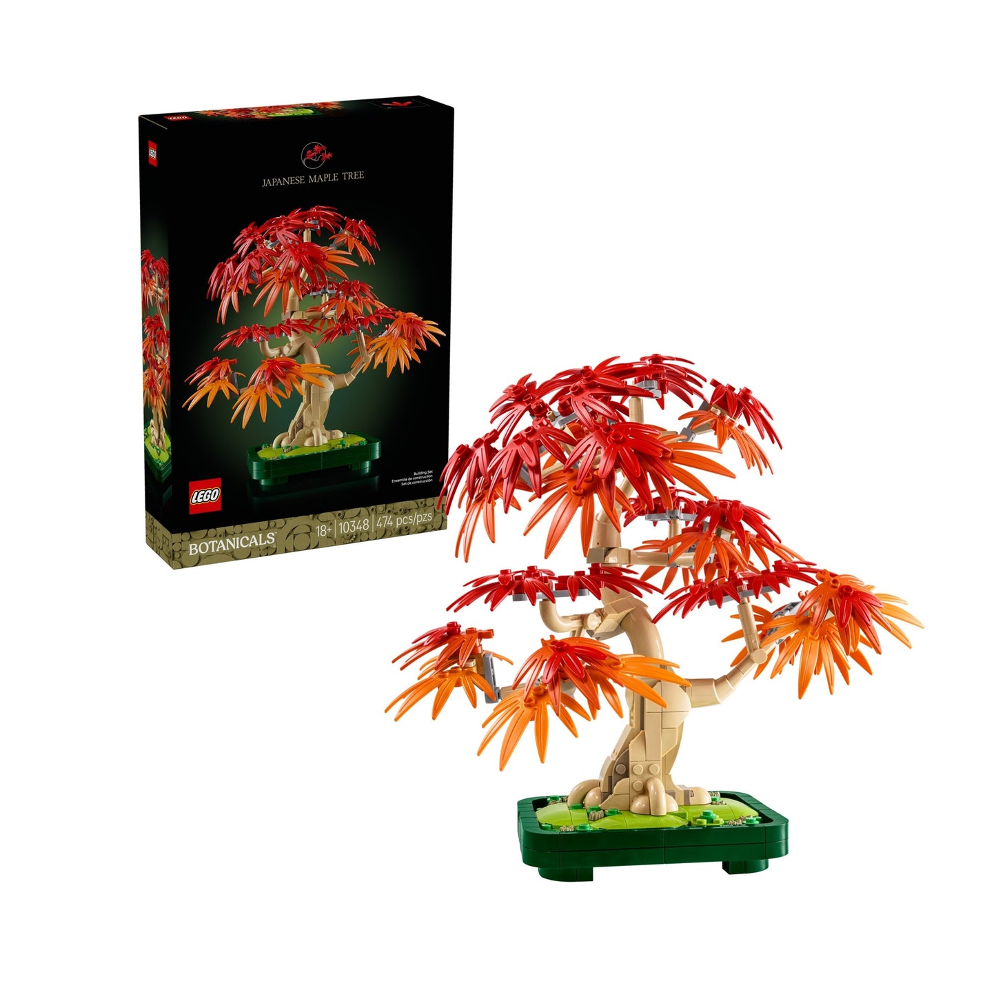 LEGO Japanese Maple Tree, 10348