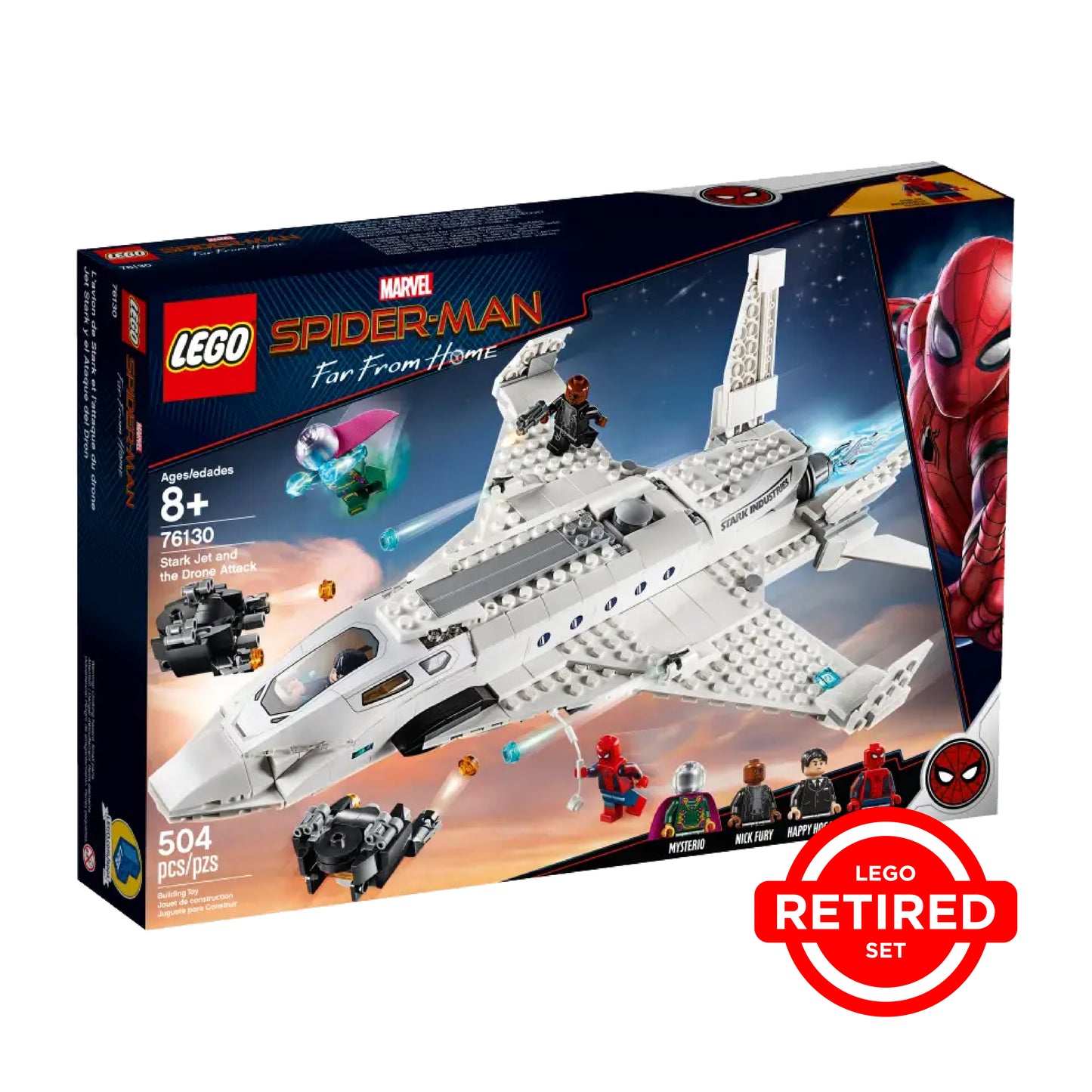 LEGO Stark Jet & The Drones, 76130 [RETIRED]