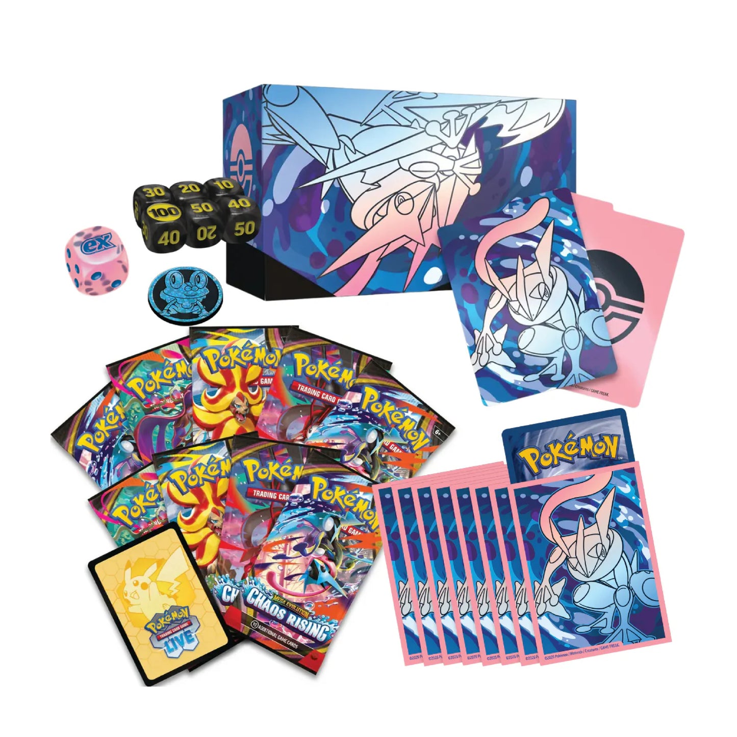 Pokemon Mega Evolution, Chaos Rising Elite Trainer Box