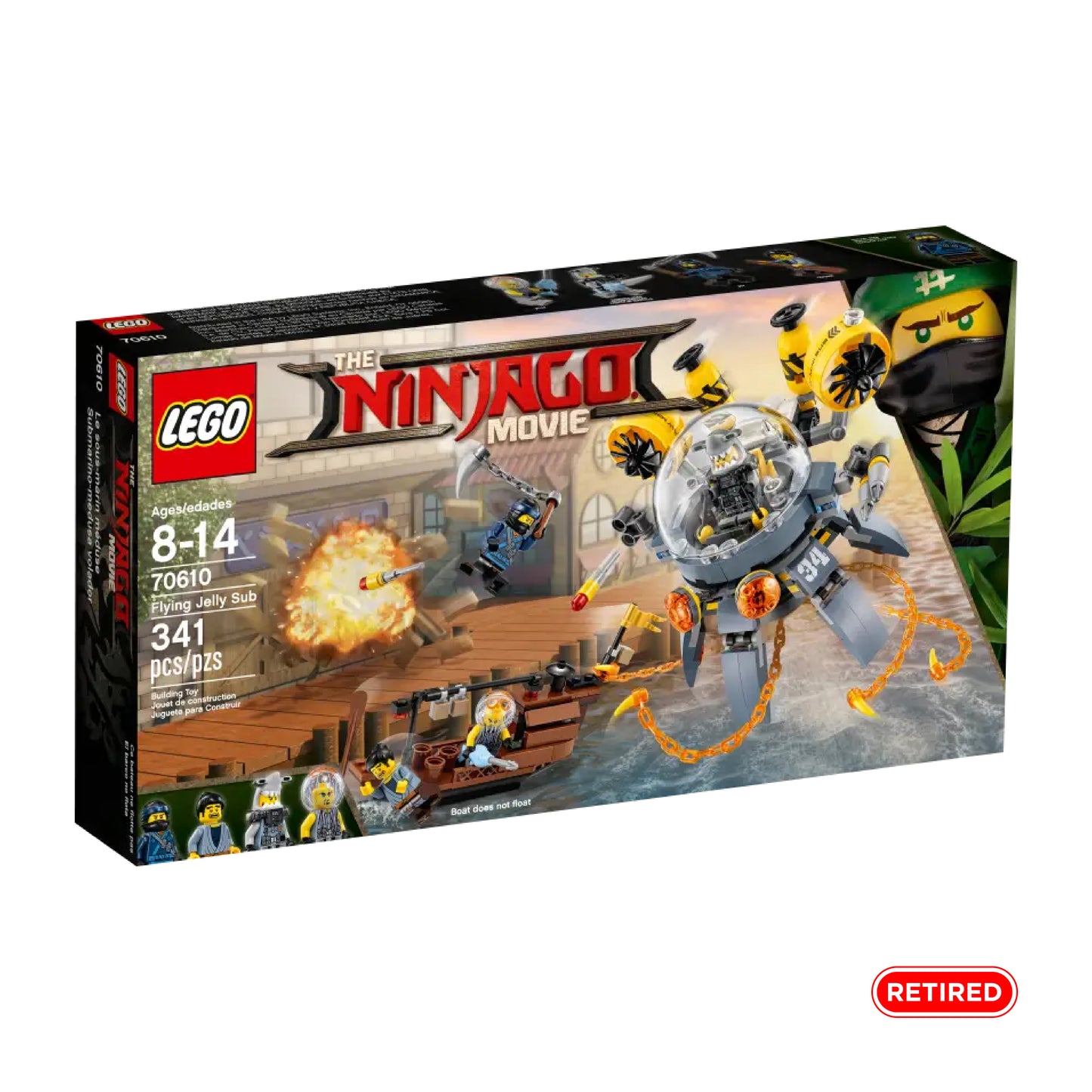 LEGO Flying Jelly Sub, 70610 [RETIRED]