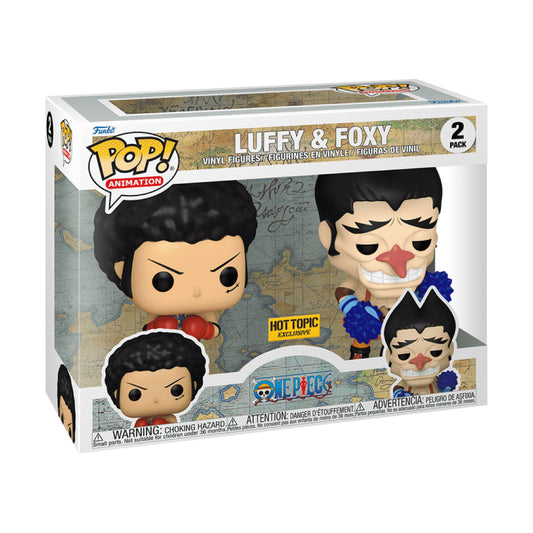 Funko POP! Luffy & Foxy, 2 Pk