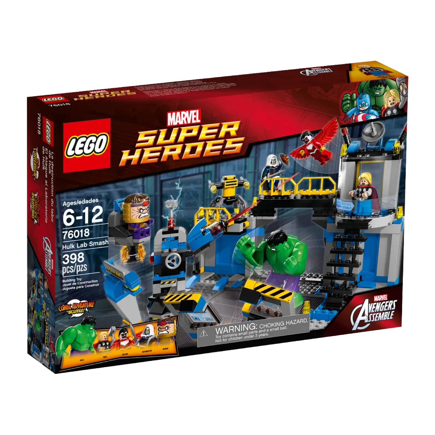 LEGO Avengers: Hulk Lab Smash, 76018 [Retired]