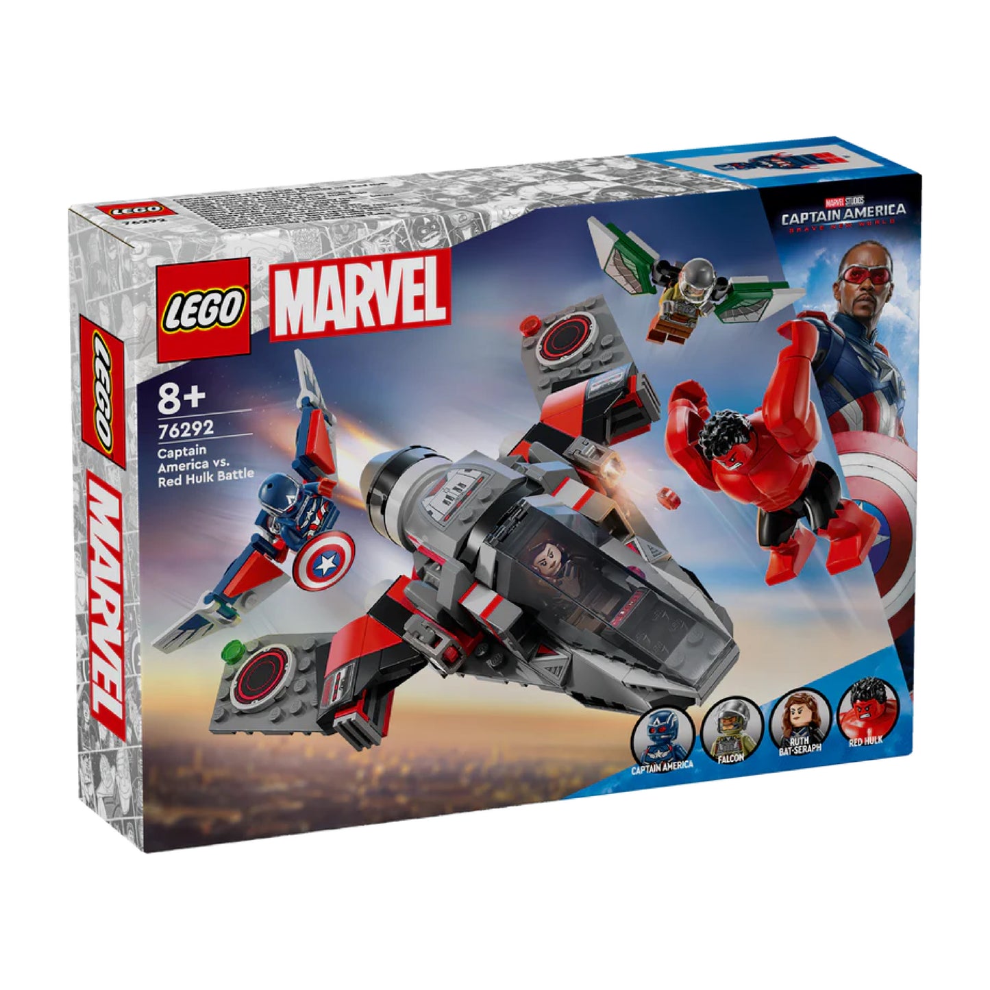 LEGO Captain America vs. Red Hulk Battle, 76292