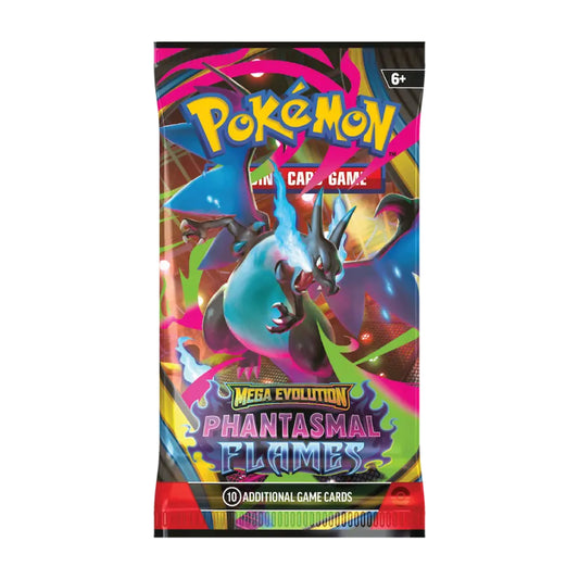 Pokemon Mega Evolution, Phantasmal Flames Booster Pack [English] (Copy) (Copy)