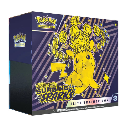 Pokemon Scarlet & Violet, Surging Sparks Elite Trainer Box
