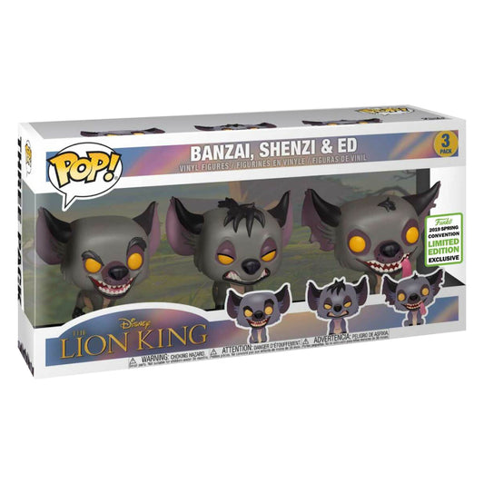 Funko POP! Banzai, Shenzi, & Ed