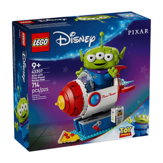 LEGO Alien with Pizza Planet Rocket Ride, 43307