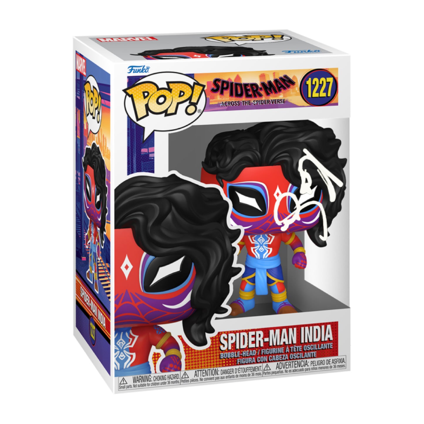 Autographed Spider-Man India - Funko POP! 1227
