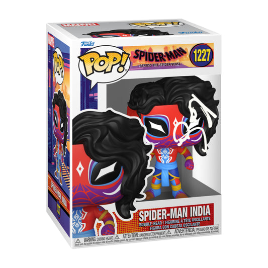 Autographed Spider-Man India - Funko POP! 1227