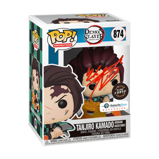 Autographed Tanjiro Kamado - Funko POP! 874