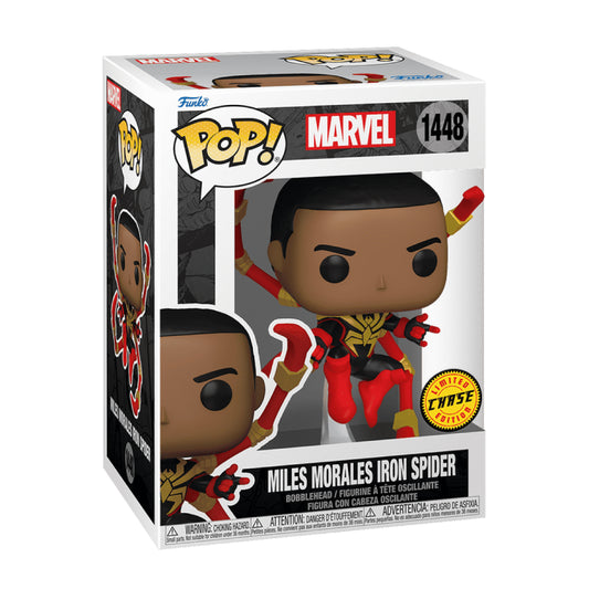 Funko POP! Miles Morales Iron Spider, 1448 [CHASE]