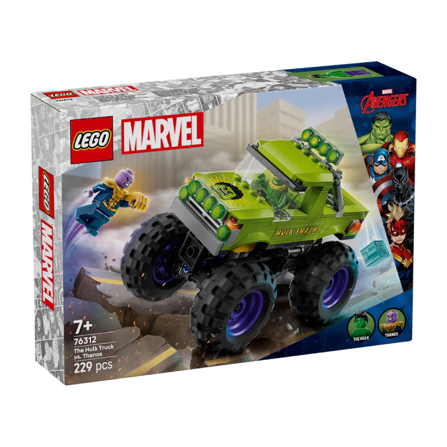 LEGO The Hulk Truck vs. Thanos, 76312