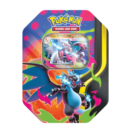 Pokemon Mega Charizard X Tin