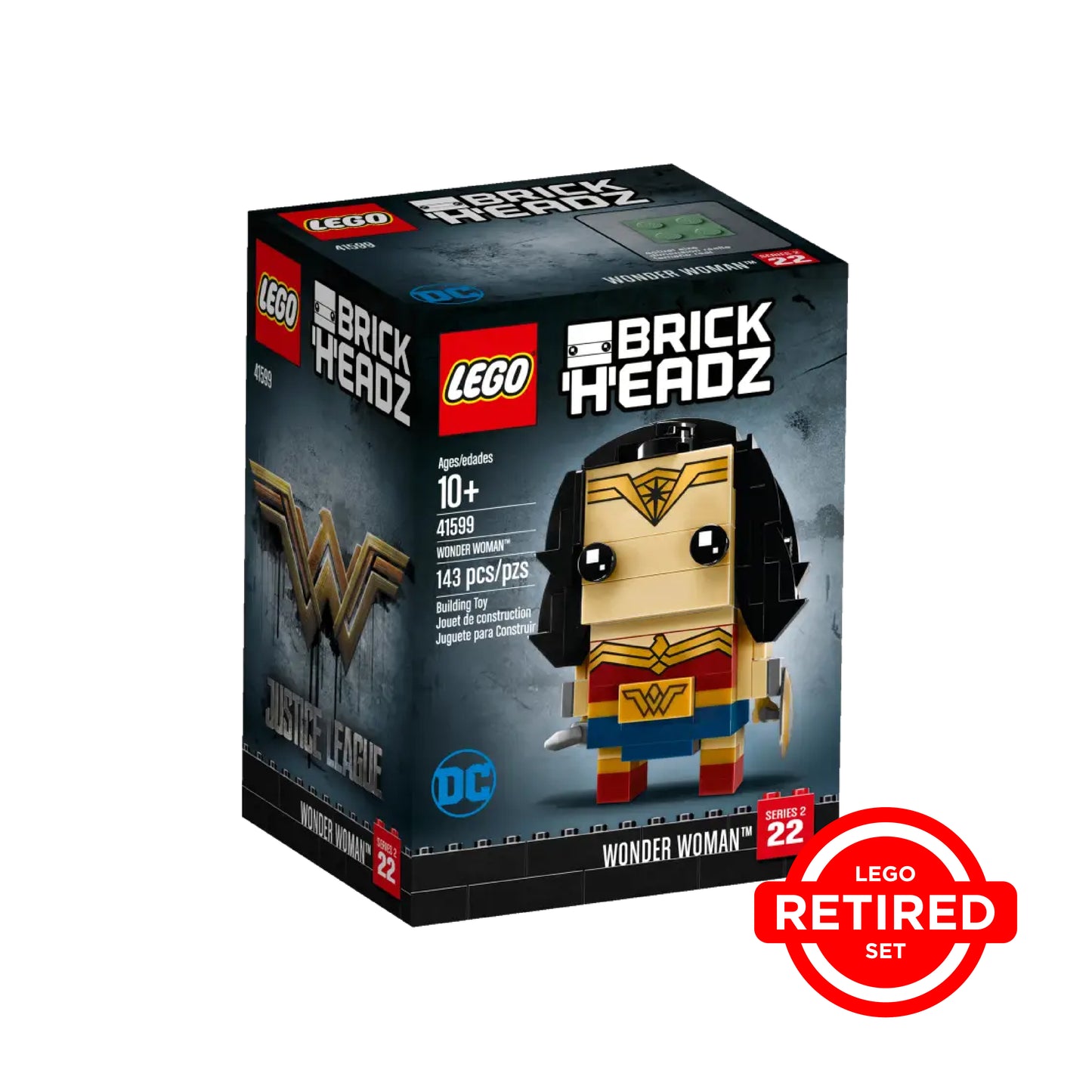 LEGO BrickHeadz, Wonder Woman, 41599