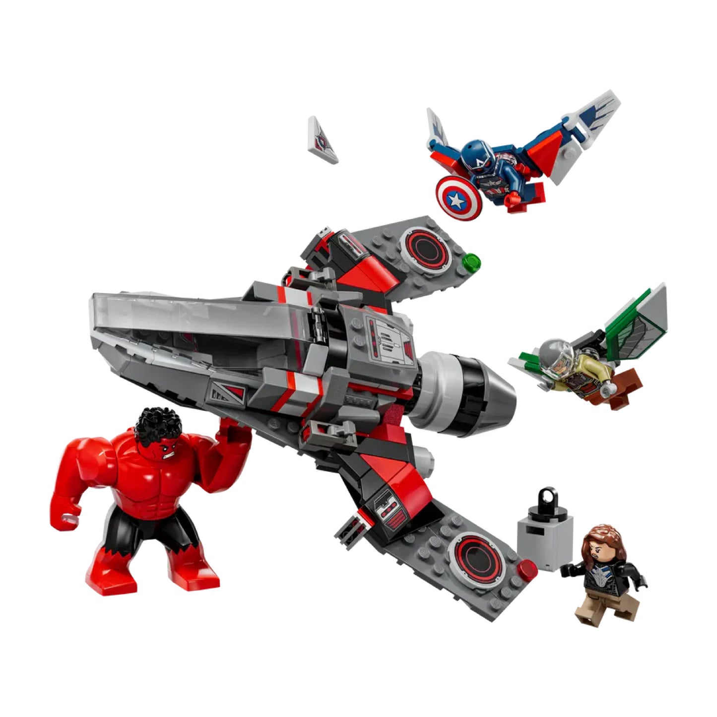 LEGO Captain America vs. Red Hulk Battle, 76292