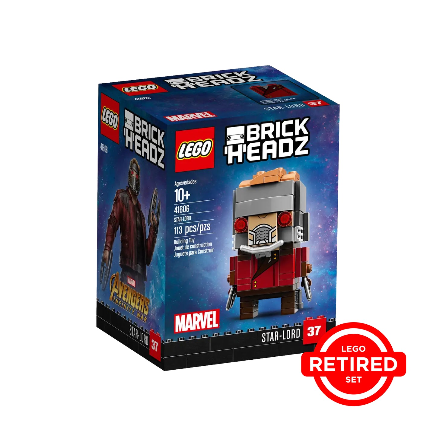 LEGO BrickHeadz, Star-Lord, 41606