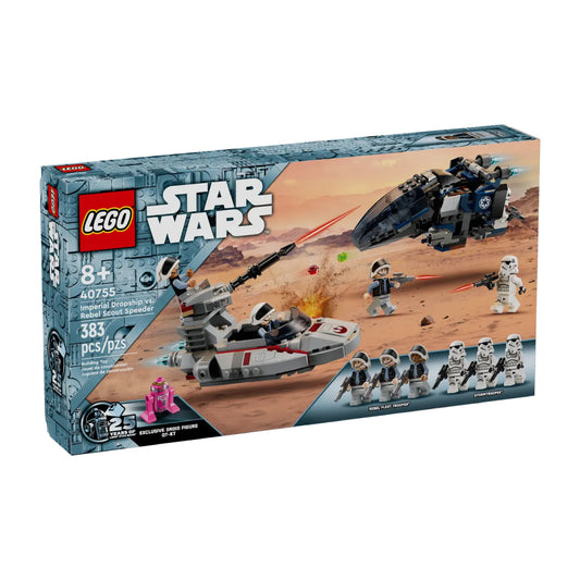 LEGO Imperial Dropship vs. Rebel Scout Speeder, 40755